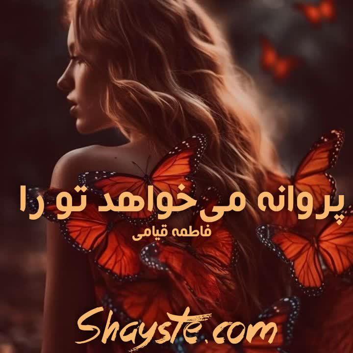 دانلود رمان پروانه میخواهد تو را به قلم فاطمه قیامی با لینک مستقیم دانلود رمان پروانه میخواهد تو را به قلم فاطمه قیامی با لینک مستقیم
